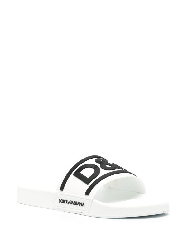 Dolce & Gabbana Gomma Pool Slides | Browns Sandals