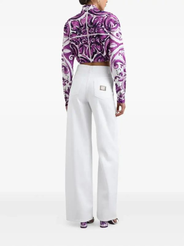 Dolce & Gabbana Graphic-print Cotton Shirt | Browns Shirts