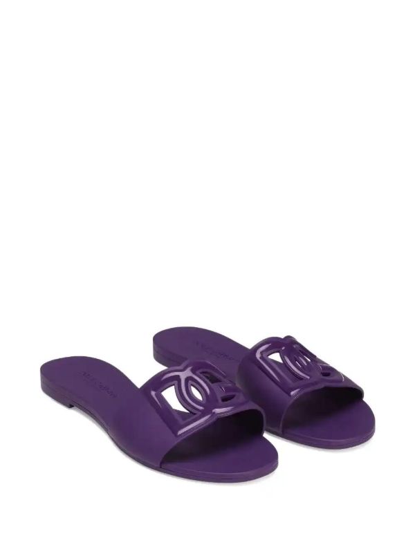 Dolce & Gabbana Logo-embellished Slides | Browns Flip Flops & Slides