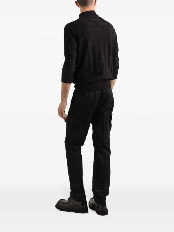 Dolce & Gabbana Logo-Jacquard Polo Shirt | Browns Polo Shirts