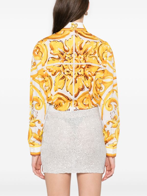 Dolce & Gabbana Majolica-print Shirt | Browns Shirts