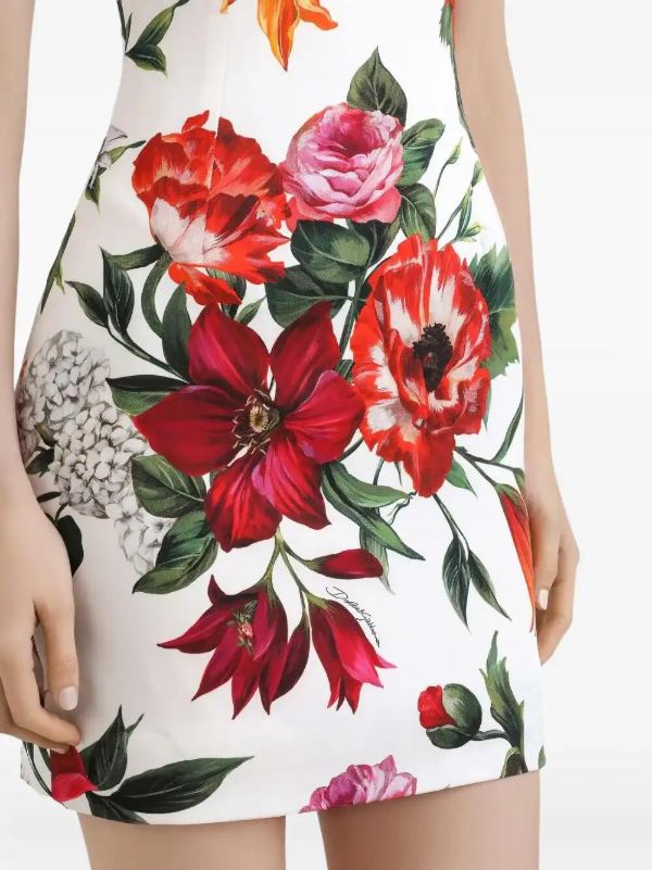 Dolce & Gabbana Silk Mini Dress | Browns Cocktail & Party Dresses