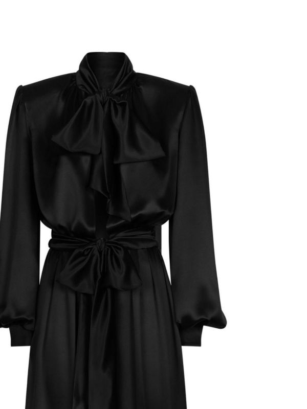 Dolce & Gabbana Silk Satin Maxi Dress | Browns Day Dresses