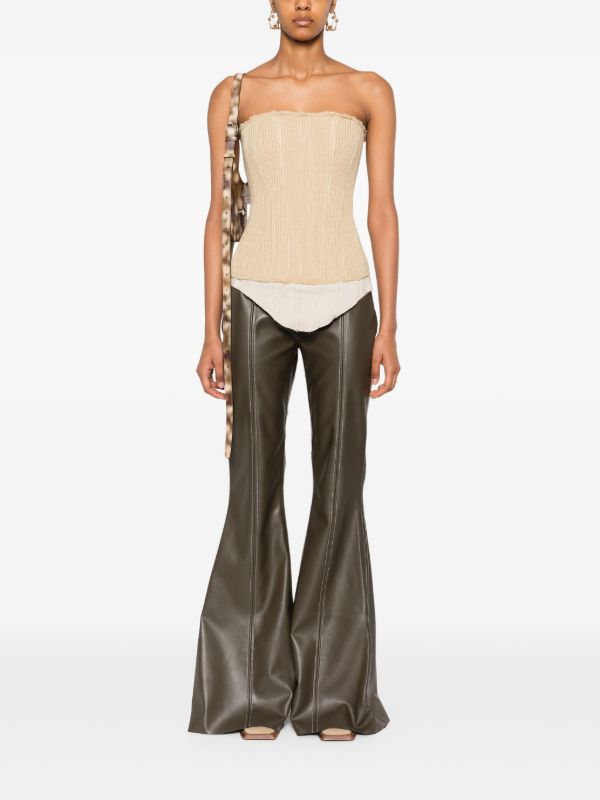 Elena Velez Knitted Corset Top | Browns Knitted Tops