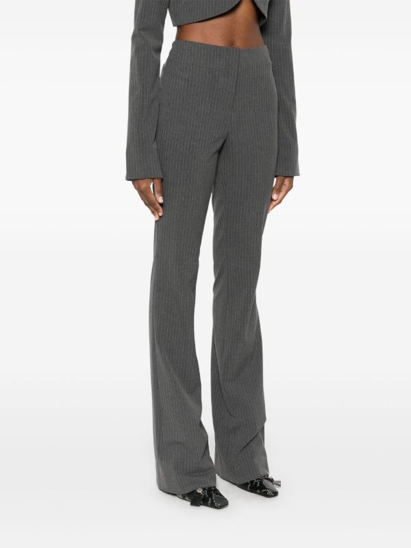 ENTIRE STUDIOS Pinstripe Bootcut Trousers | Browns Flared & Bell-Bottom Pants