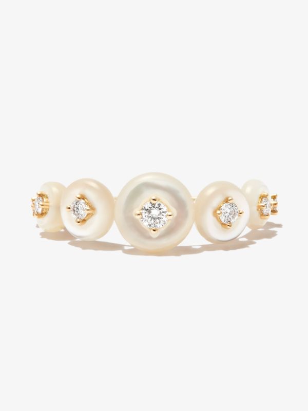 Fernando Jorge 18K Yellow Gold Surrounding Small Ring | Browns Fine Rings