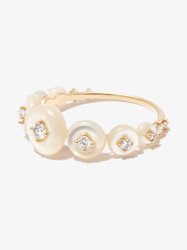 Fernando Jorge 18K Yellow Gold Surrounding Small Ring | Browns Fine Rings
