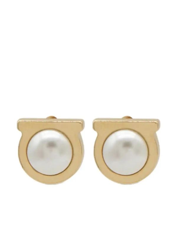 Ferragamo Gancini Stud Earrings | Browns Earrings