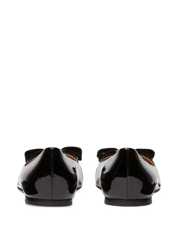 Ferragamo Varina Patent Ballet Flats | Browns Ballerina Shoes