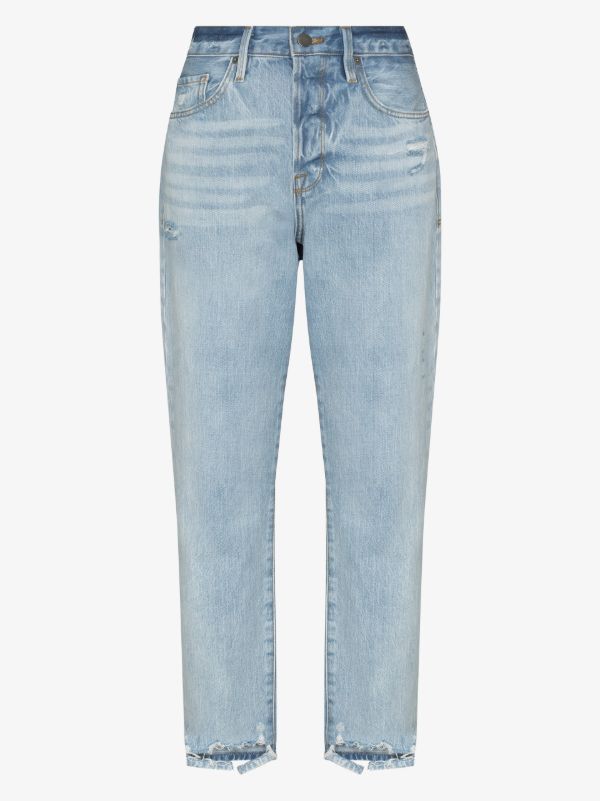 FRAME Le Original Distressed Jeans | Browns Straight-Leg Jeans