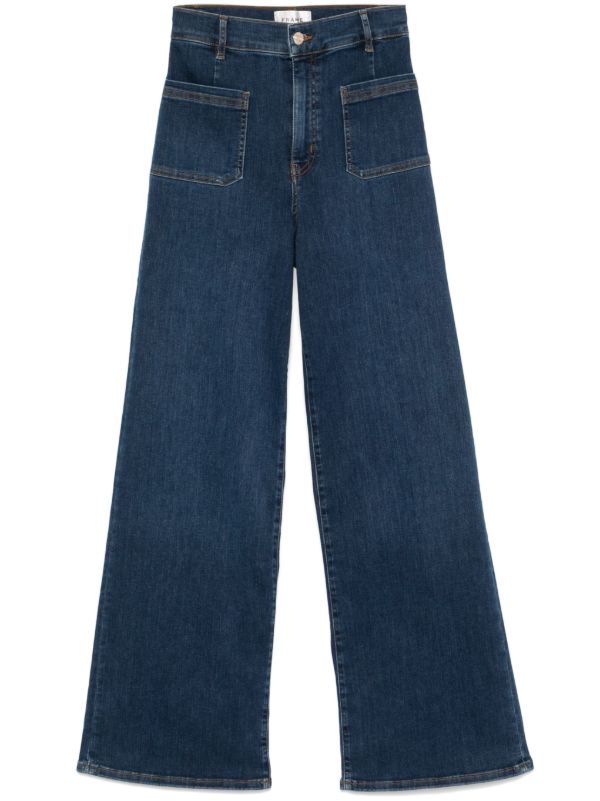 FRAME Le Slim Palazzo Jeans | Browns Wide-Leg Jeans