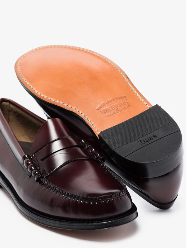 G.H. Bass & Co. Brown Weejuns Larson Leather Loafers | Browns Loafers