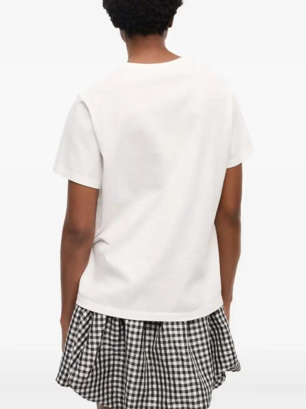 GANNI Animal-print | Browns T-Shirts & Jersey Shirts
