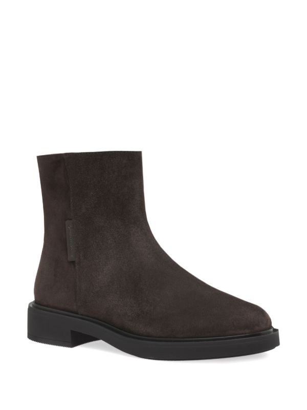 Gianvito Rossi Brown Lexington Suede Ankle Boots | Browns Boots