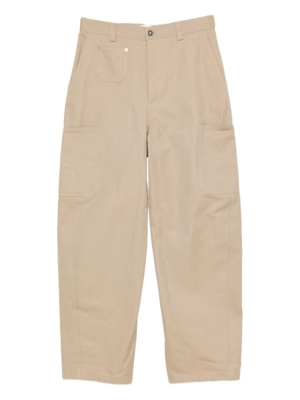 Givenchy logo-patch cargo trousers | Browns Cargo Trousers
