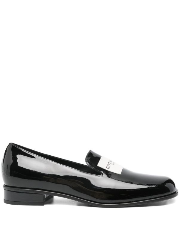 Givenchy logo-print leather loafers | Browns Loafers