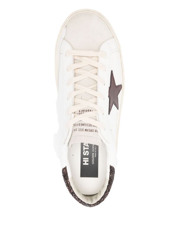 Golden Goose Hi Star Sneakers | Browns Sneakers