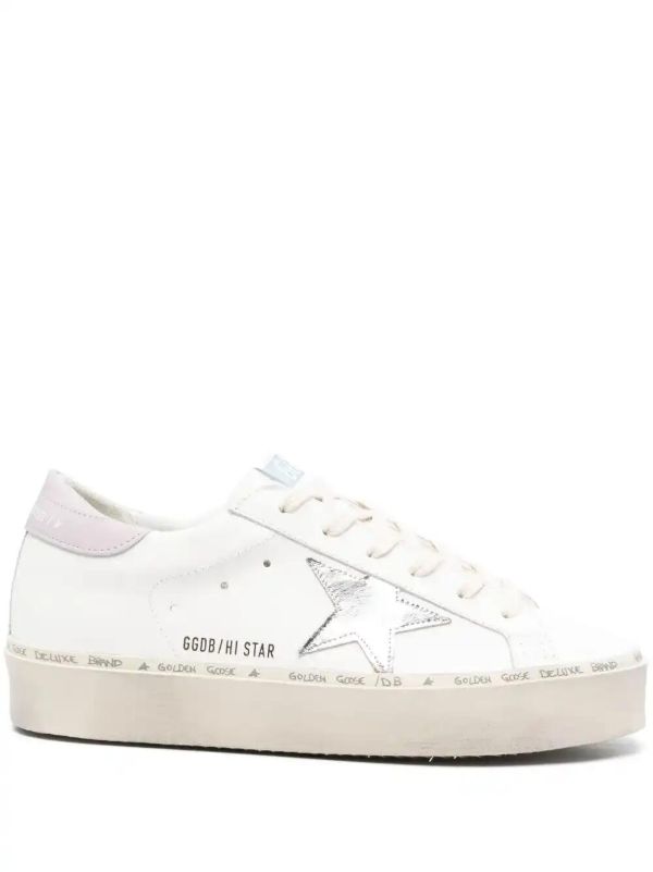 Golden Goose Hi Star Sneakers | Browns Sneakers