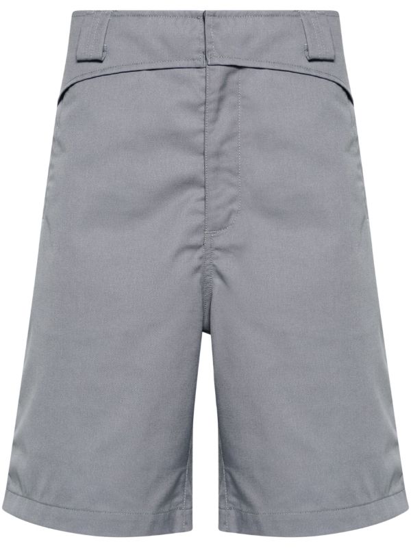 GR10K Grey Folded Belt Shorts | Browns Bermuda Shorts
