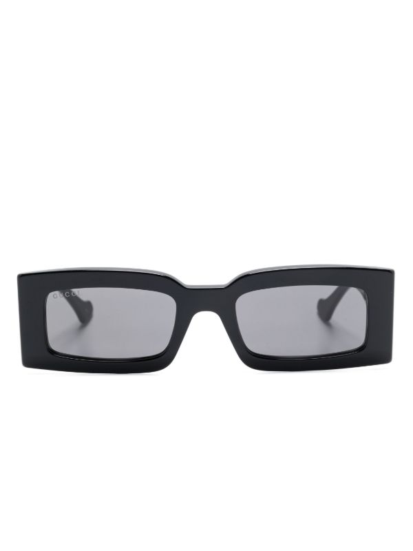 Gucci Eyewear Black Gene GG Sunglasses | Browns Sunglasses