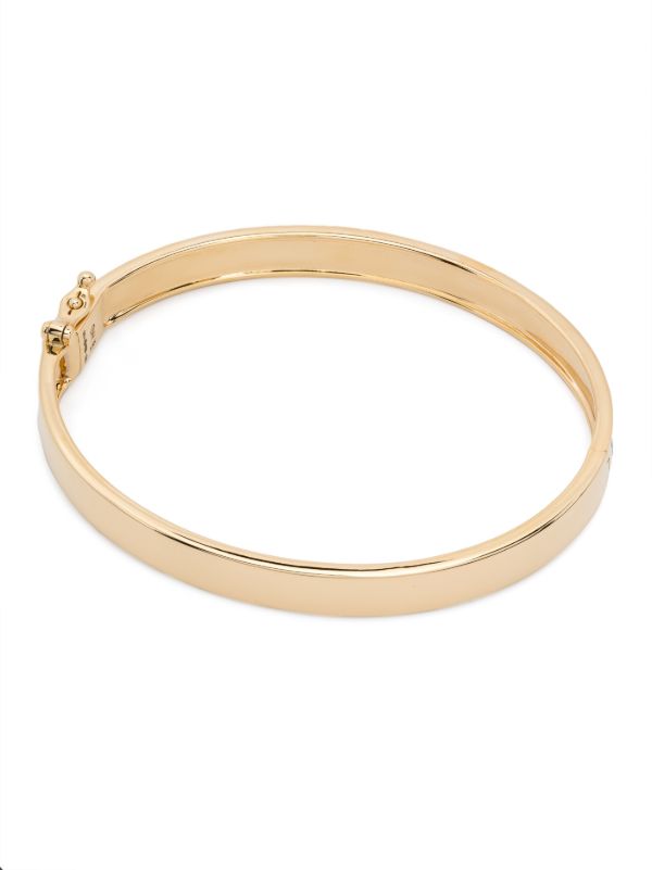 Harwell Godfrey 18K Yellow Gold Stardust Diamond Bangle Bracelet | Browns Fine Bracelets