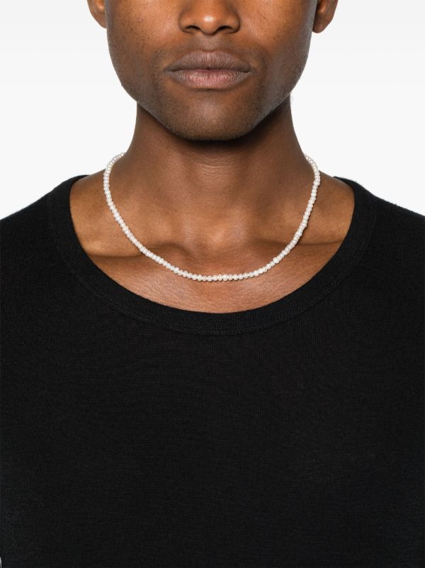 Hatton Labs Sterling Silver Freshwater Pearl Necklace | Browns Necklaces
