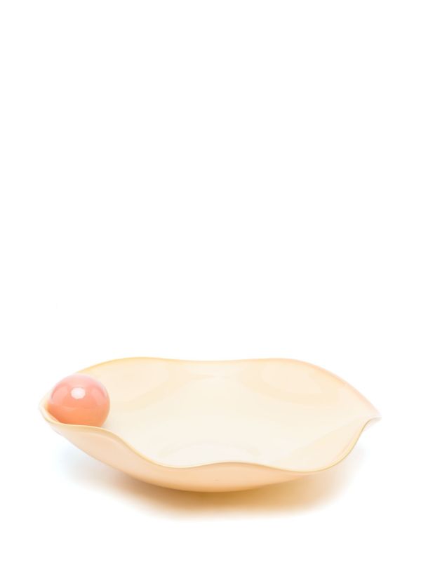 Helle Mardahl Yellow Bon Bon Glass Breakfast Bowl | Browns Plates & Bowls
