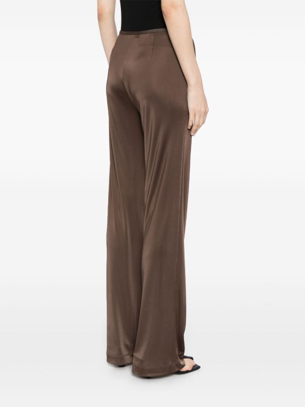 Helmut Lang Jersey Trousers | Browns Straight-Leg Pants