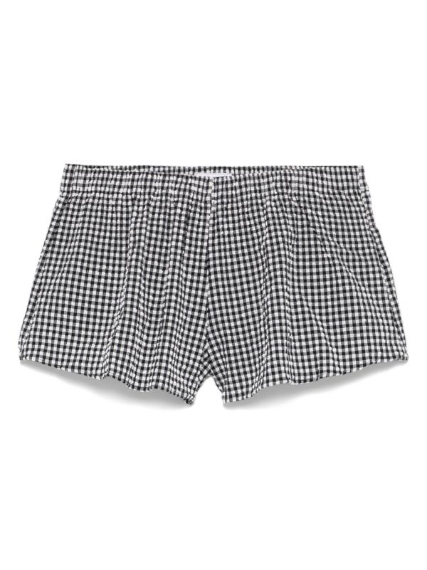 Hunza G Checked Shorts | Browns Short & Mini Shorts