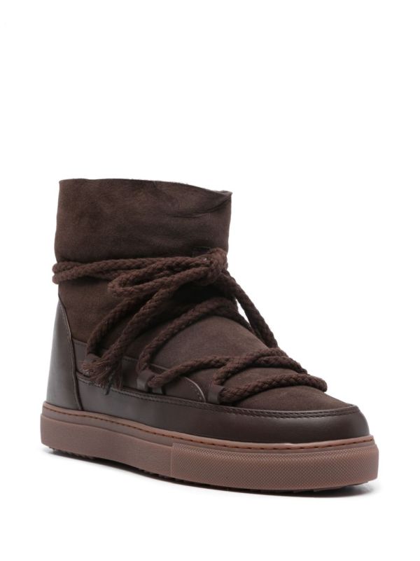 Inuikii Brown Suede Ankle Boots | Browns Boots