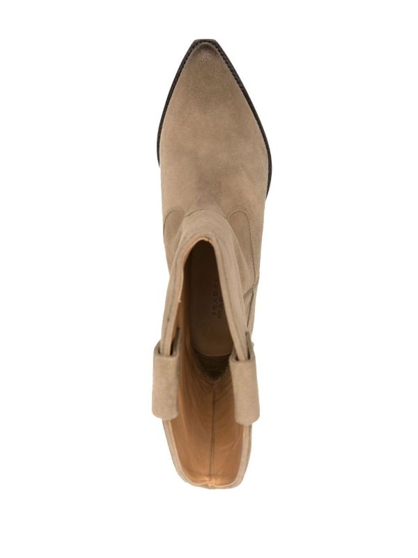 ISABEL MARANT Brown Duerto Suede Ankle Boots | Browns Boots