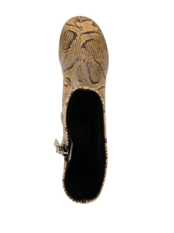 ISABEL MARANT Brown Laeden 50 Leather Ankle Boots | Browns Boots