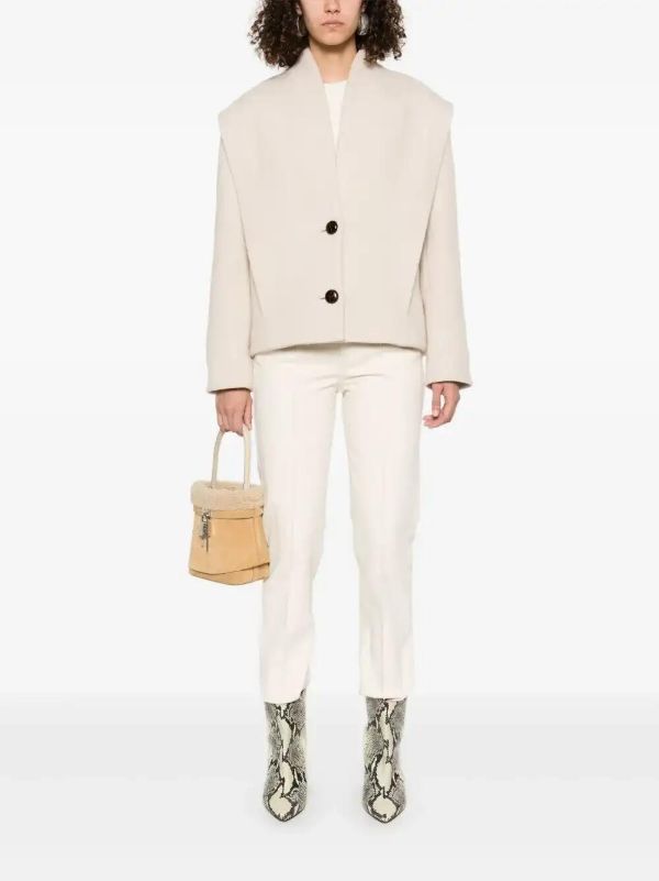 ISABEL MARANT Dyogo Jacket | Browns Single Breasted Coats