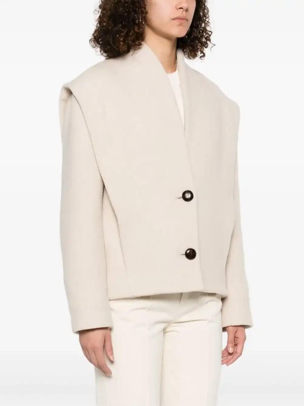 ISABEL MARANT Dyogo Jacket | Browns Single Breasted Coats