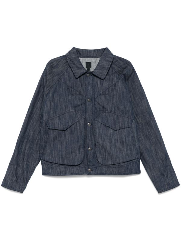 J.LAL Mantle denim jacket | Browns Denim Jackets