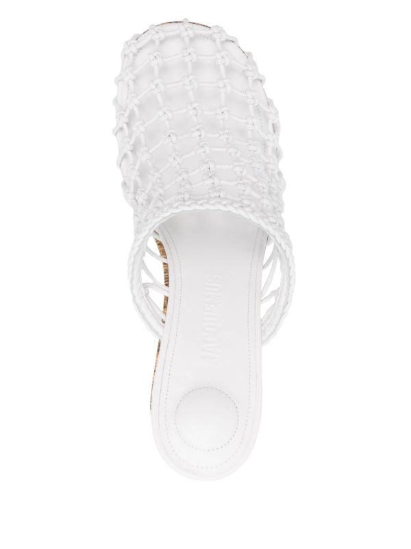 Jacquemus 100mm Les Doubles Tresses Mules | Browns Mules