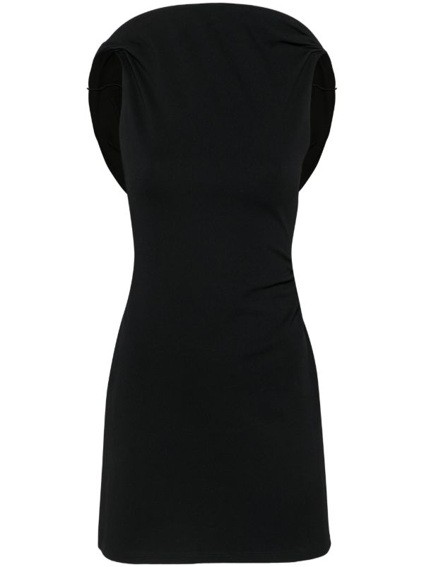 Jacquemus Black Bordo Mini Dress | Browns Cocktail & Party Dresses