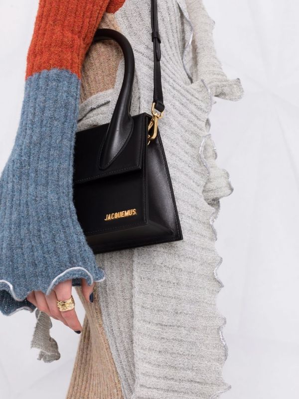 Jacquemus Black Le Grand Chiquito Top Handle Bag | Browns Top Handle Bags