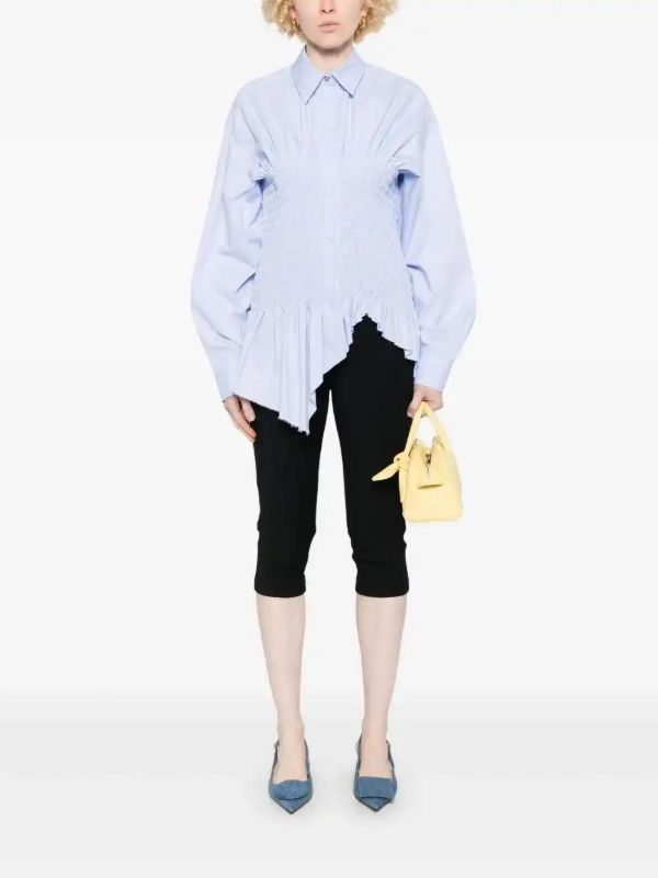 Jacquemus Black The Capri Trousers | Browns Cropped Pants
