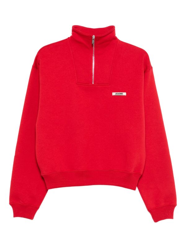 Jacquemus Le Camionneur Gros Grain sweatshirt | Browns Sweaters