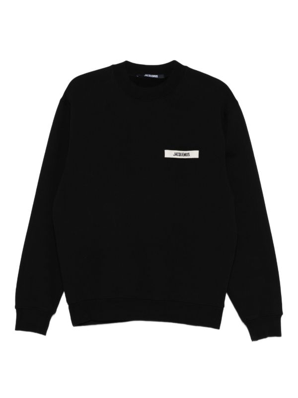 Jacquemus Le Sweatshirt Gros Grain sweatshirt | Browns Sweaters