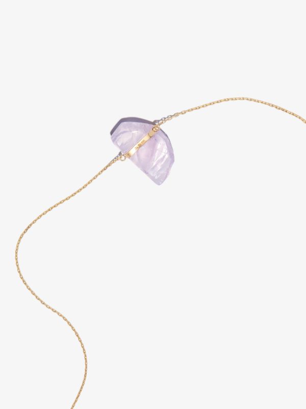 JIA JIA 14K Yellow Gold Lavender Moonstone Necklace | Browns Necklaces