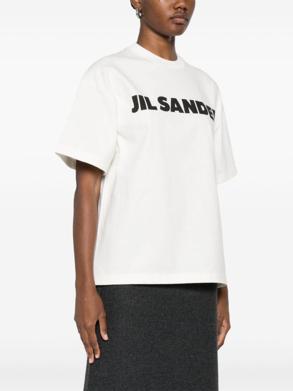 Jil Sander Logo-Print T-shirt | Browns T-Shirts & Jersey Shirts
