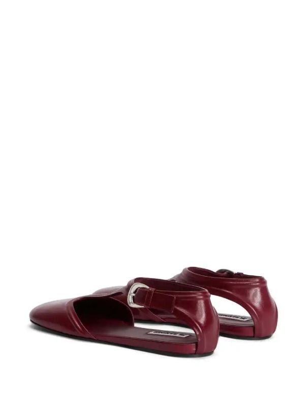 Jil Sander Mary Jane Ballerina Shoes | Browns Ballerina Shoes