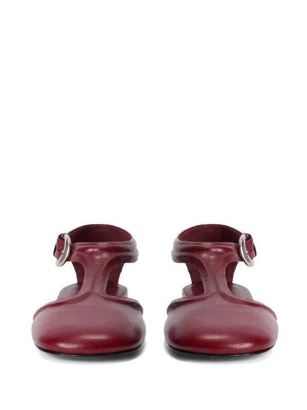 Jil Sander Mary Jane Ballerina Shoes | Browns Ballerina Shoes