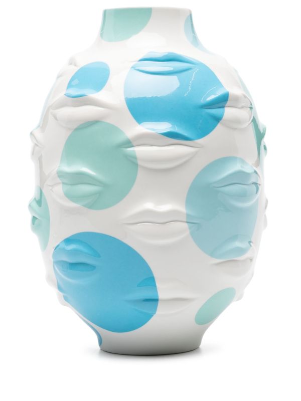 Jonathan Adler White L'Pop Gala Porcelain Vase | Browns Vases