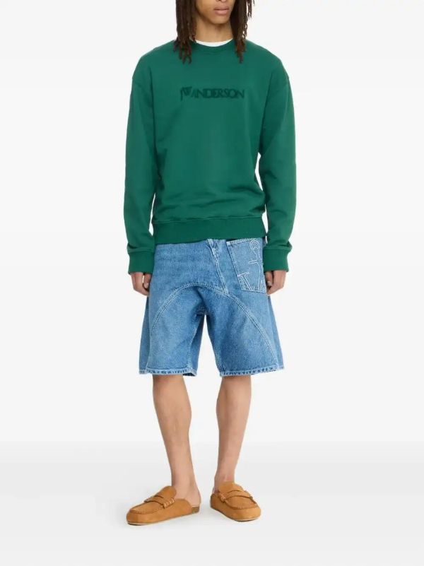 JW Anderson Logo-embroidered Sweatshirt | Browns Sweatshirts