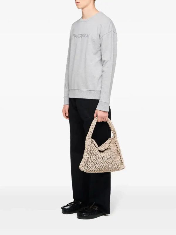 JW Anderson Logo-embroidered Sweatshirt | Browns Sweatshirts