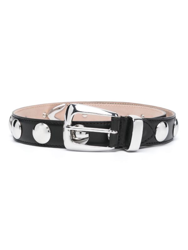 KHAITE black The Benny leather belt | Browns Belts