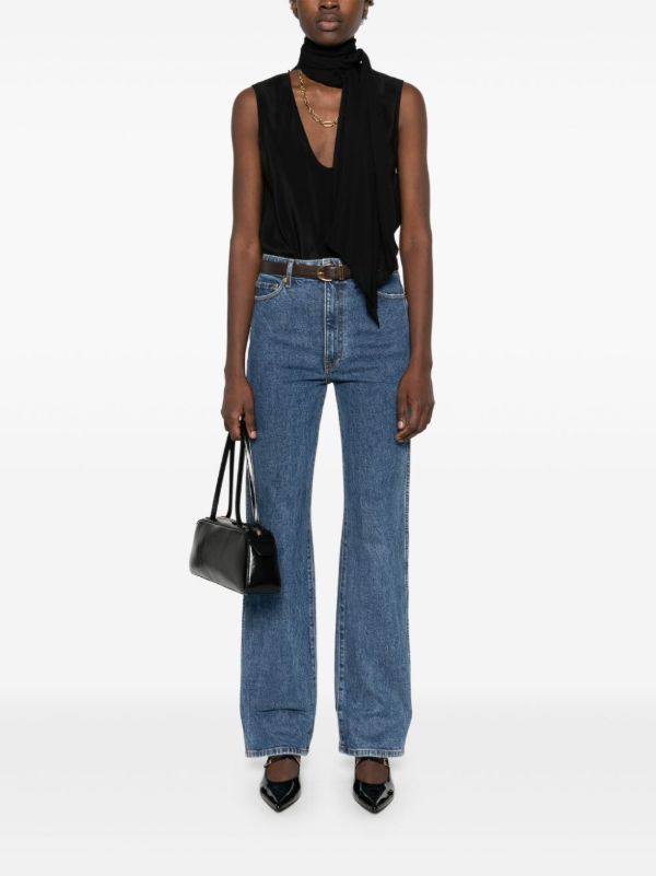 KHAITE Danielle Jeans | Browns Straight-Leg Jeans